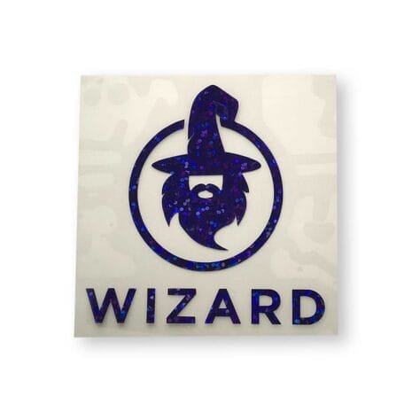 Holographic Holographic Royal Blue sample transfer